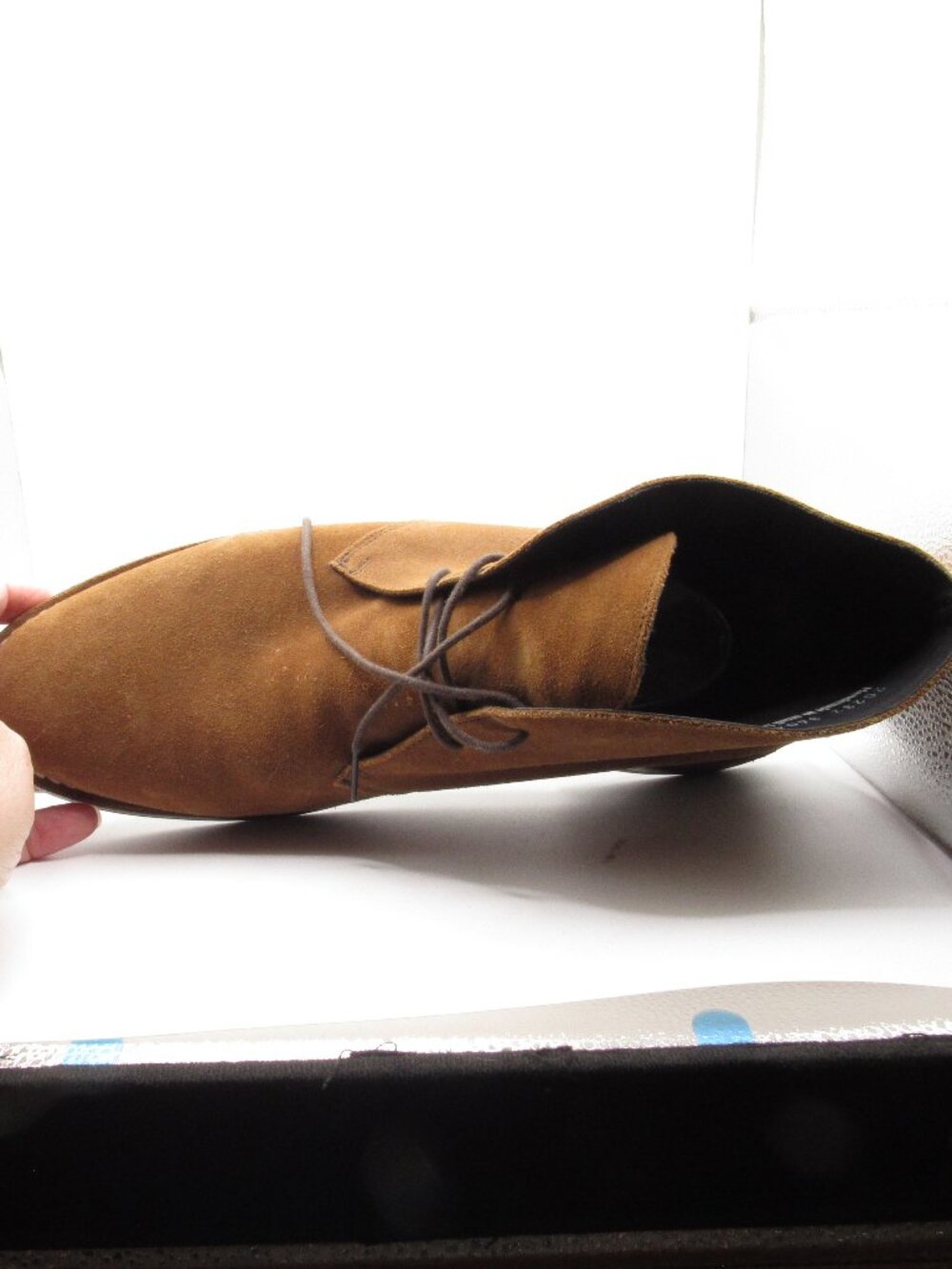 Thursday Tan Suede Everyday Chukkas Ankle Boots Size 14 Good Condition - Picture 7 of 12
